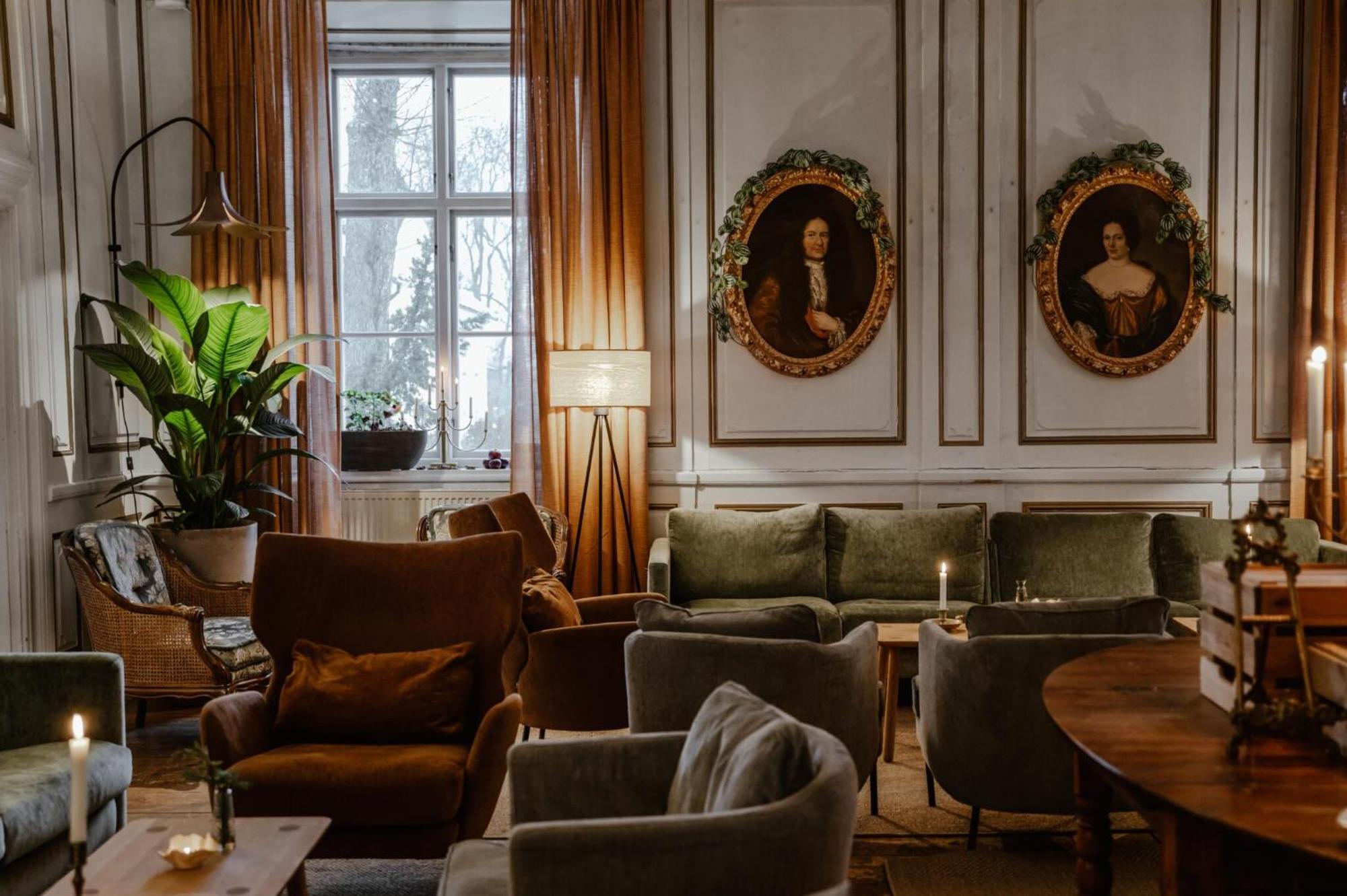 ホテル Haga Slott Enköping エクステリア 写真